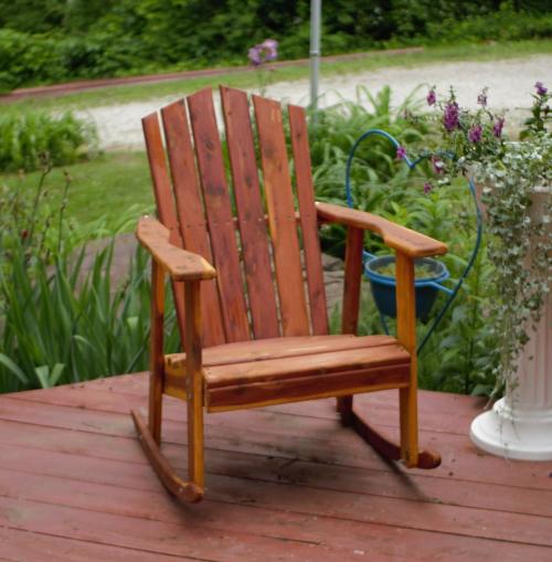 Cedar Rocking Chair