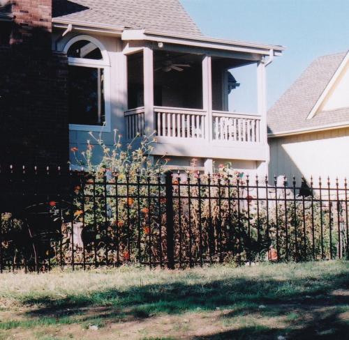 Ornamental Metal Fence 