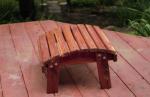 Cedar Wood Footstool/Ottoman
